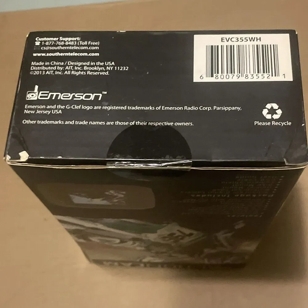 Emerson EVC355WH HD ActionCam Waterproof Digital Video Camera